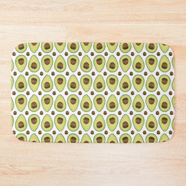 Item preview, Avocado Lady Watercolor Pattern - White backgroud designed and sold by Schuva.