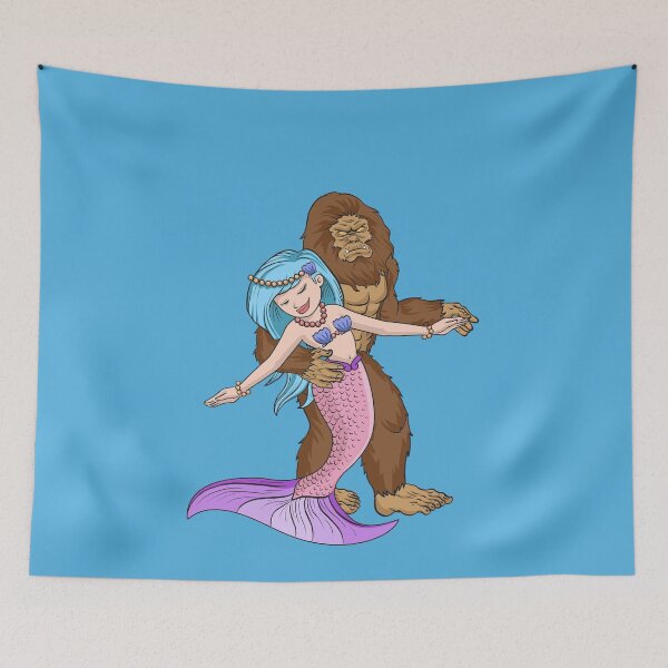 Item preview, Bigfoot and Mermaid Ballroom Dancing s - Mermaid designed and sold by TawanPK.