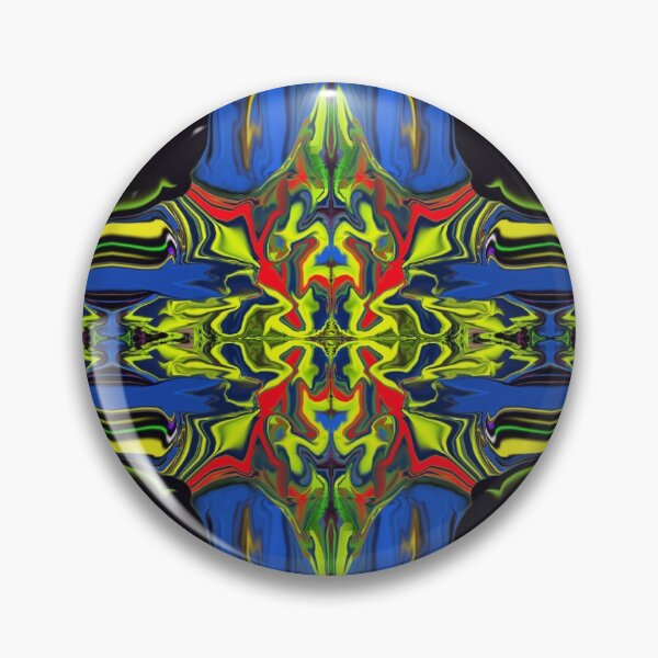 Item preview, Kallexos-Design- Yellow in Blue Pipe - Hippie Fantasy Design designed and sold by Kallexos.