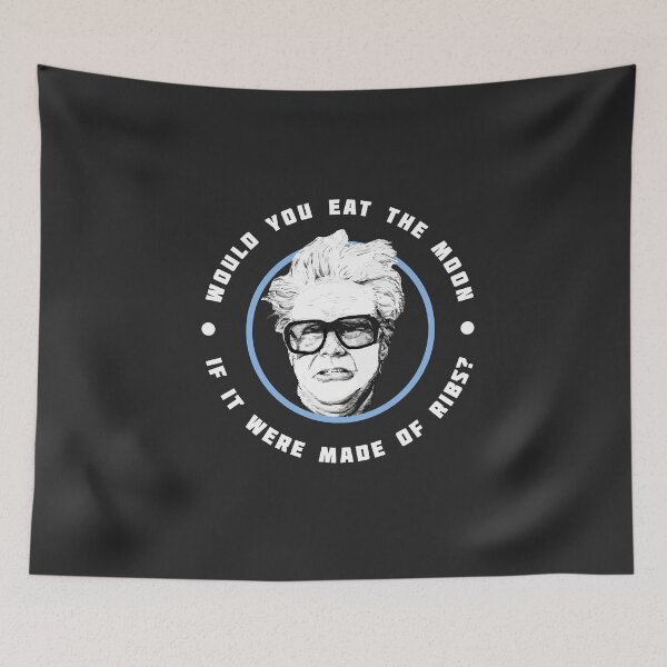 Item preview, Would you eat the moon if it were made of ribs? designed and sold by Primotees.