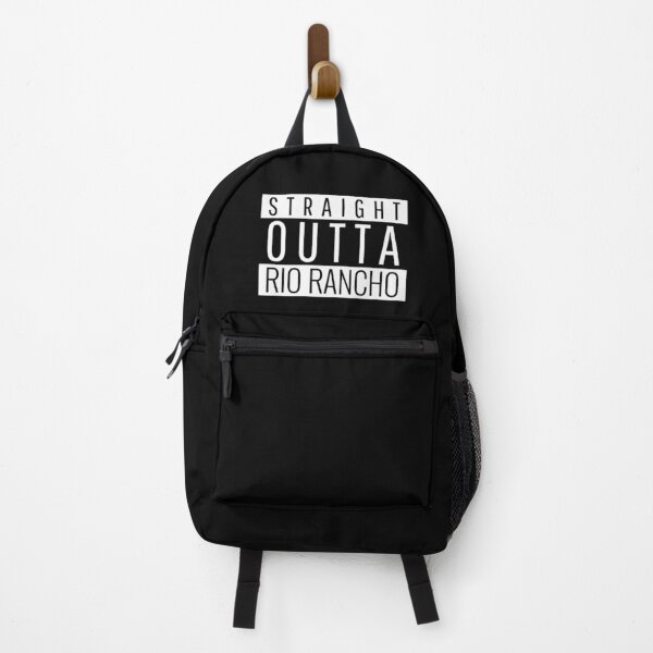 Vista previa del artículo con la obra «Straight Outta Rio Rancho Nuevo México», diseñado y vendido por Teelogic.
