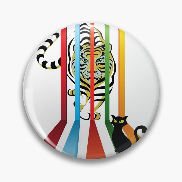 Item preview, True Self Cat Face Tiger Spirit designed and sold by Simona Balan.