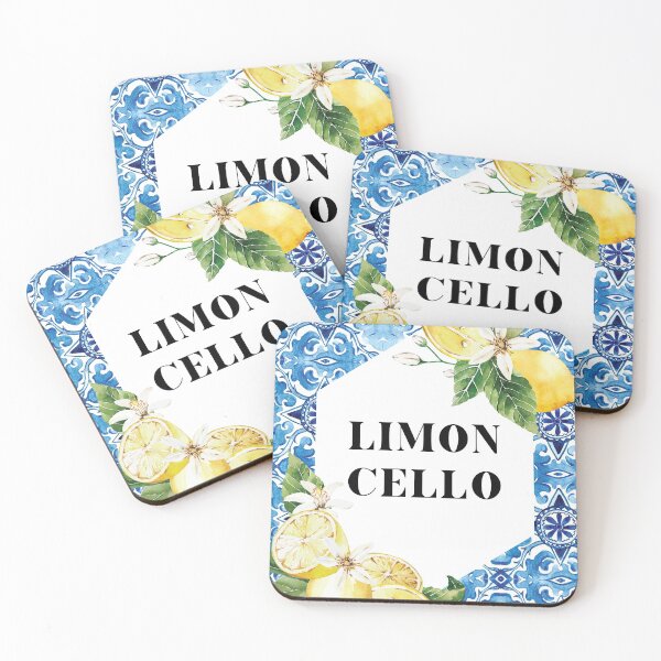 Item preview, Limoncello Lemon Mediterranean Tiles designed and sold by bloomave.