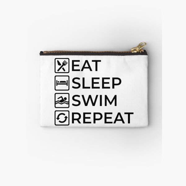 Item preview, EAT - SLEEP - SWIM - REPEAT designed and sold by Swimerch.