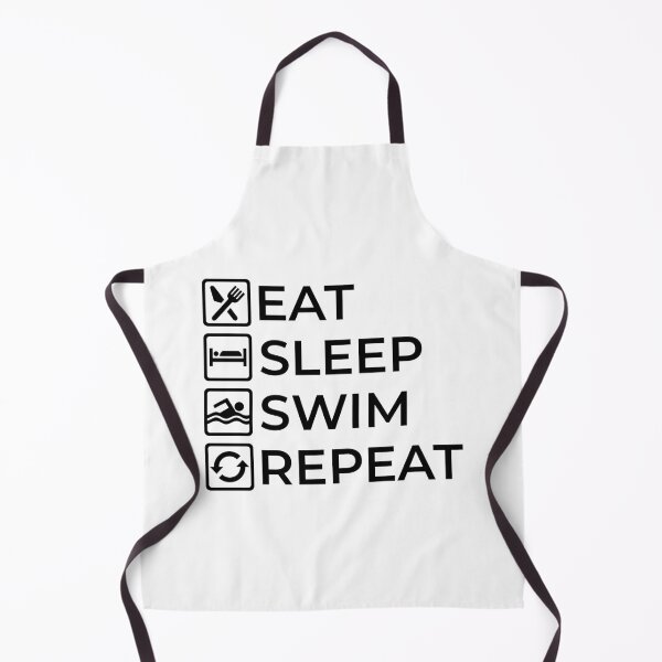 Item preview, EAT - SLEEP - SWIM - REPEAT designed and sold by Swimerch.