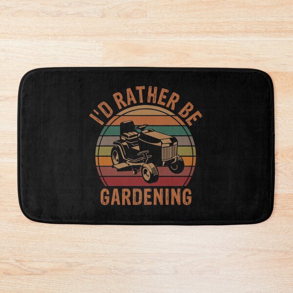 Item preview, I'd Rather Be Gardening Funny Gardener Retro Vintage  designed and sold by Theobsessed01.