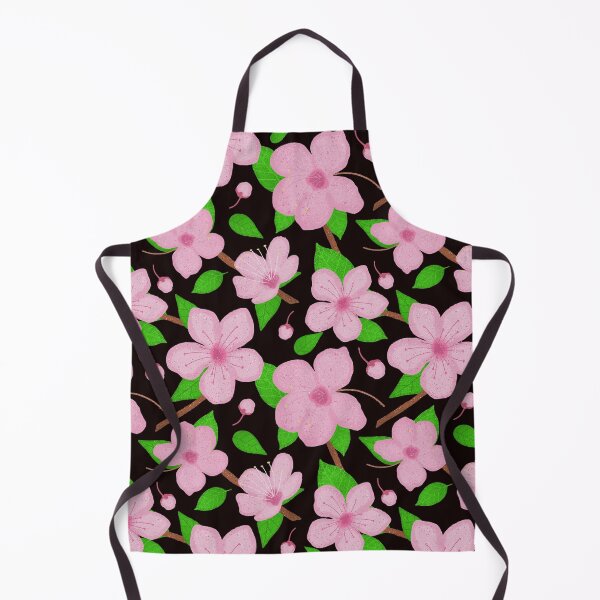 Item preview, Cherry blossoms pattern - black designed and sold by Juliana Costa.