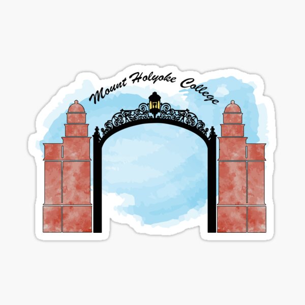 Vista previa del artículo con la obra «Puertas del monte Holyoke en acuarela», diseñado y vendido por Miles Reinstein.
