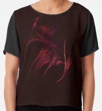 roter Drache Chiffontop