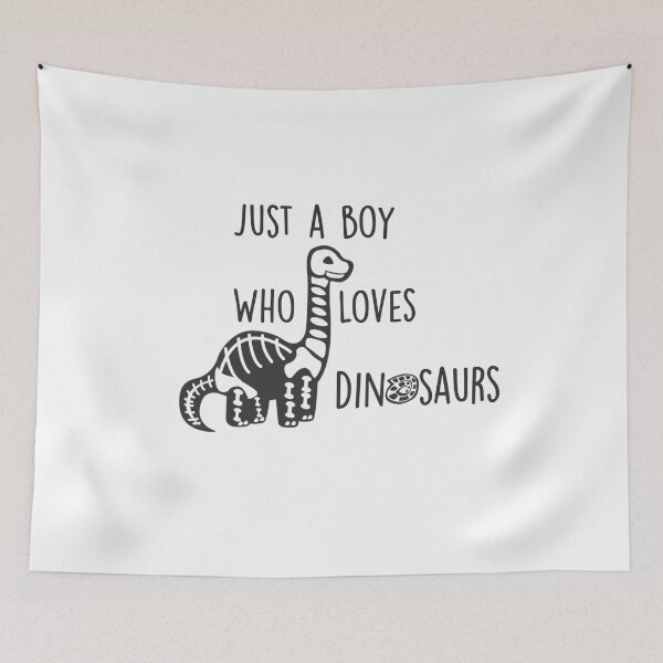 Item preview, just a boy who loves dinosaurs designed and sold by Ashi17.