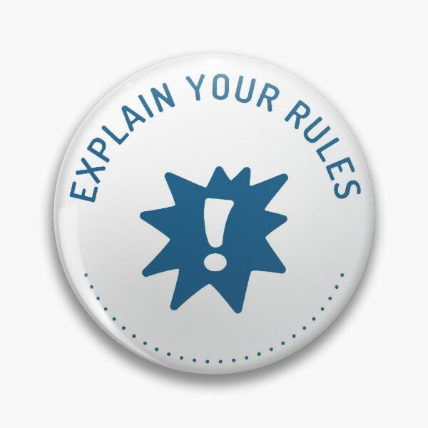 Item preview, Explain Your Rules designed and sold by TheAfer.