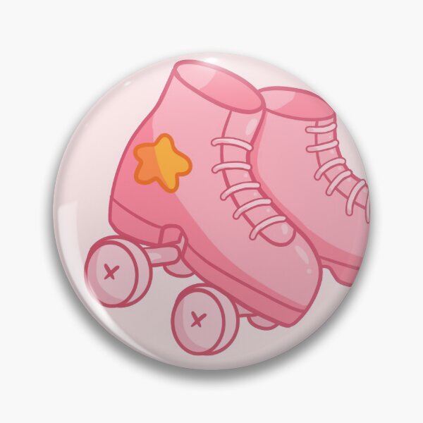 Item preview, Pink star roller skates designed and sold by AkakoAi.