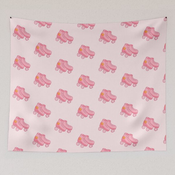 Item preview, Pink star roller skates designed and sold by AkakoAi.
