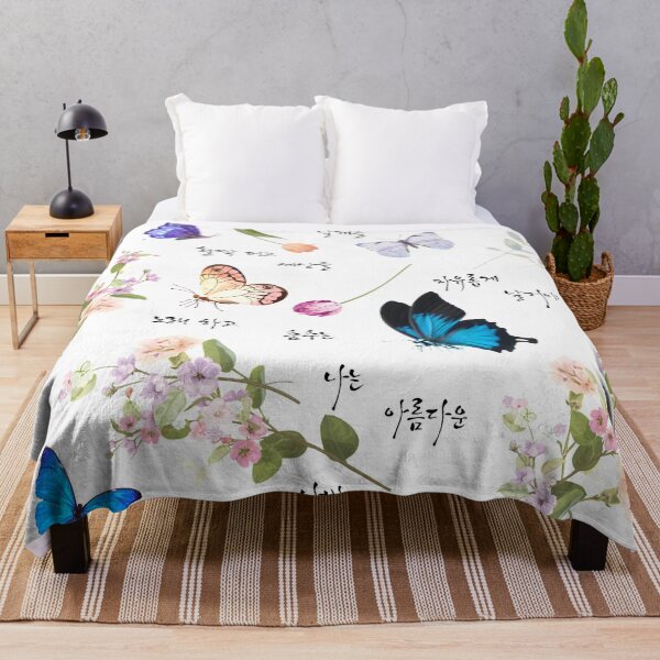 Item preview, Butterflies and Hangul designed and sold by pure-ho.