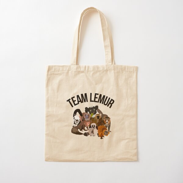 Cotton Tote Bag I Love Lemurs Cotton Tote Bag I Love Lemurs