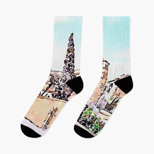Item preview, Tivoli: glimpse with church designed and sold by Giuseppe Cocco.