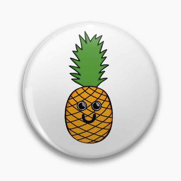 Item preview, Tropical Fruit, Amazing Pineapple With Cute Face designed and sold by Barolina.