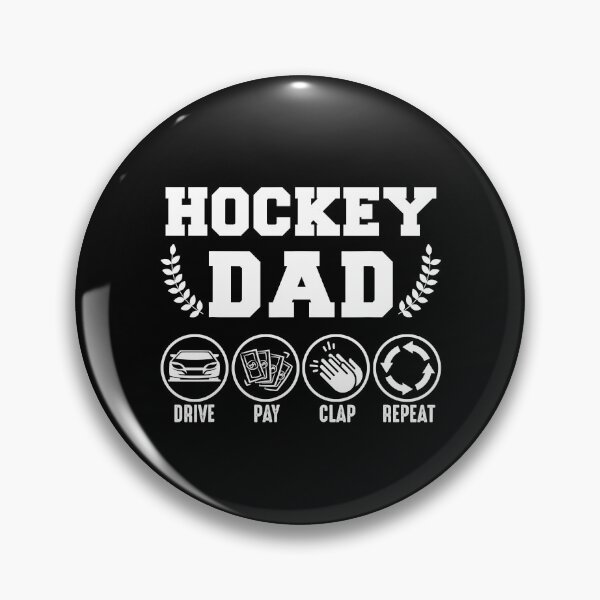 Artikelvorschau, Hockey Dad Drive Pay Clap Wiederholen Sie das Vatertagsgeschenk entworfen und verkauft von Valentingpni.