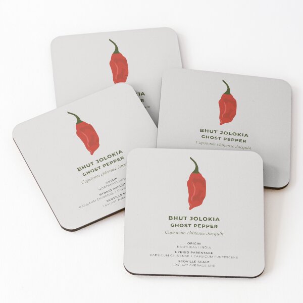 Item preview, Ghost Pepper | Bhut Jolokia (Light) designed and sold by Sarah King.
