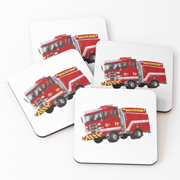 Item preview, Dallas Fire Engine 11 designed and sold by Truck Toons.