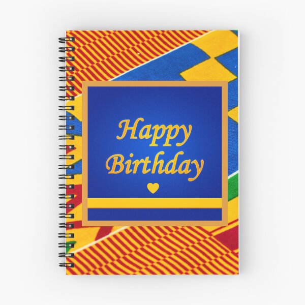 Item preview, Happy Birthday - Kente Fabric designed and sold by AfriStyleUK.
