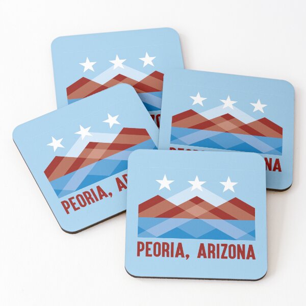 Item preview, Peoria Arizona flag Design designed and sold by cangurojoe.
