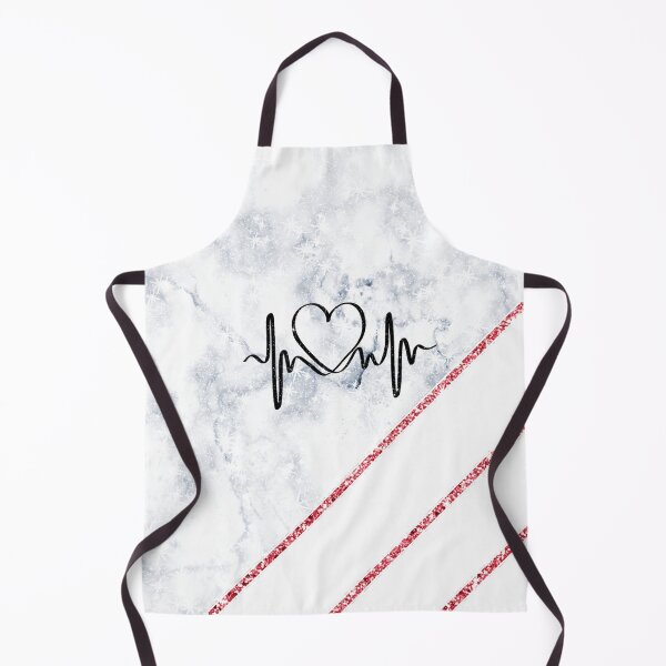 Item preview, Grey Marble Heartbeat Pattern Pink Glitter Wallpaper designed and sold by Jolly-Yosei.
