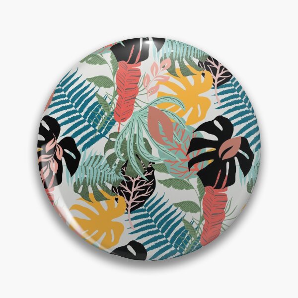 Item preview, Colorful Jungle Leaves Pattern designed and sold by digoarpi.