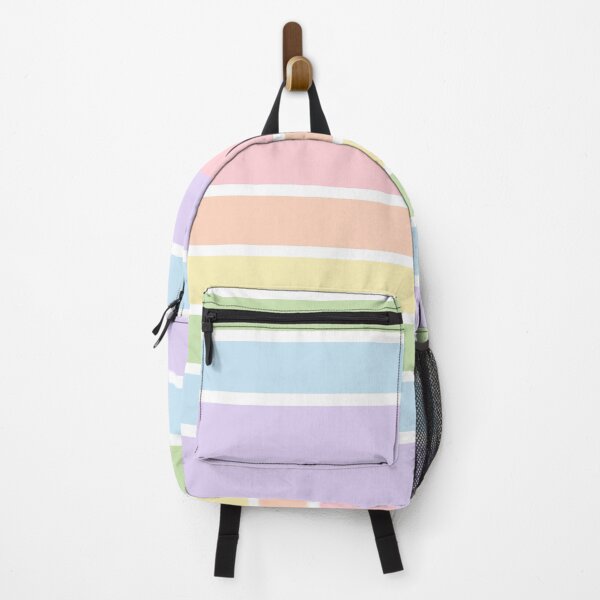 Item preview, Pastel Aesthetic Rainbow Stripe Cute designed and sold by candymoondesign.