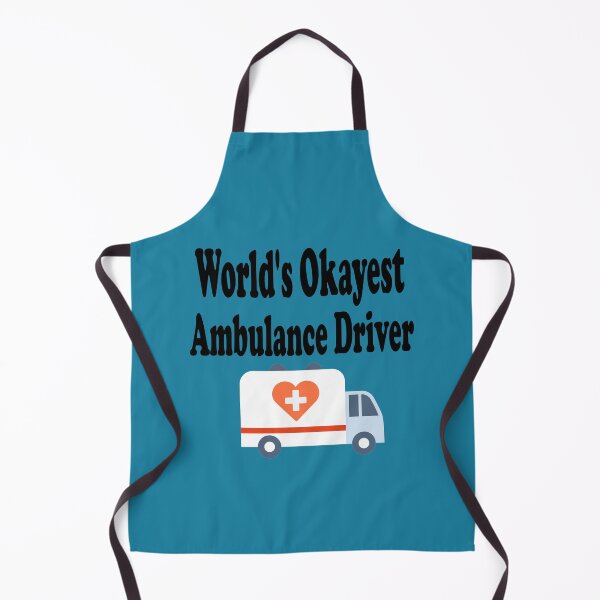 Item preview, Fuuny ambulance World's Okayest Ambulance Driver gift idea for lovers Paramedic job designed and sold by Mac Store.