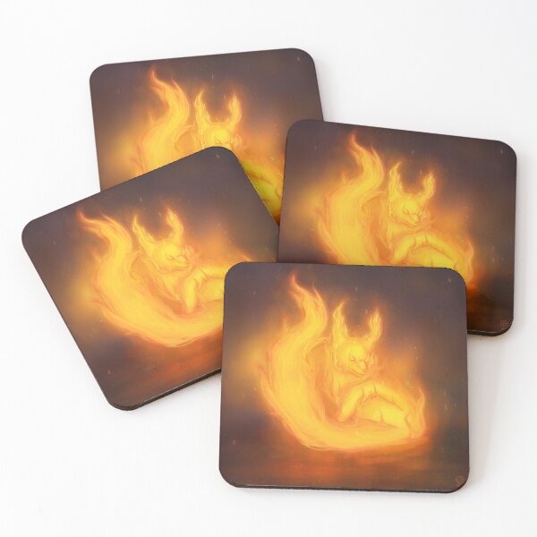 Item preview, Fire Fox | Fox | Fire | Flame | Orange | ellyonart | Fantasy Fox designed and sold by ellyonart.