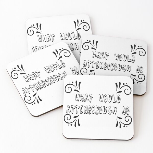 Item preview, Fuuny press and radio What would Attenborough do gift idea for lovers radio, broadcast, radio lover designed and sold by Mac Store.