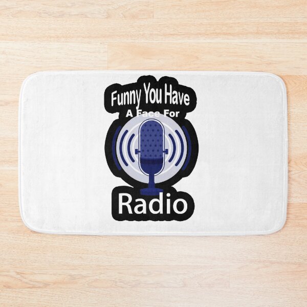 Item preview, Fuuny press and radio Funny You Have A Face For Radio,gift idea for lovers radio, broadcast, radio lover designed and sold by Mac Store.