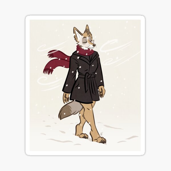 A Walk In The Snow Sticker
