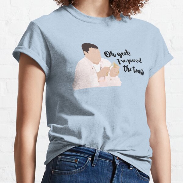 Item preview, oh god! i've pierced the toast! designed and sold by Emily D'Amato.