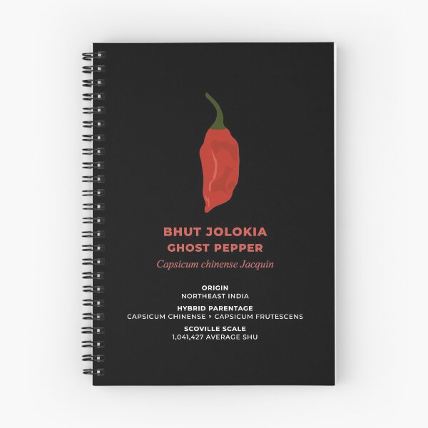 Item preview, Ghost Pepper | Bhut Jolokia (Dark) designed and sold by Sarah King.