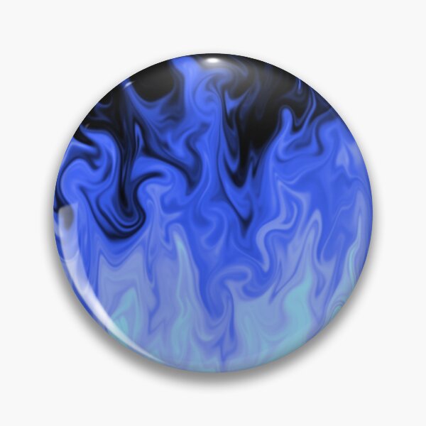 Item preview, Hot blue burning flames in the dark designed and sold by ANU007.