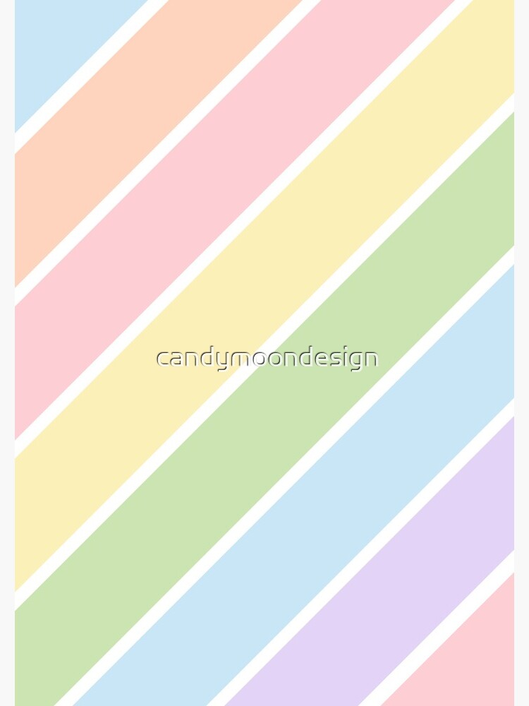 Cute multi colored horizontal striped pattern Vector Image