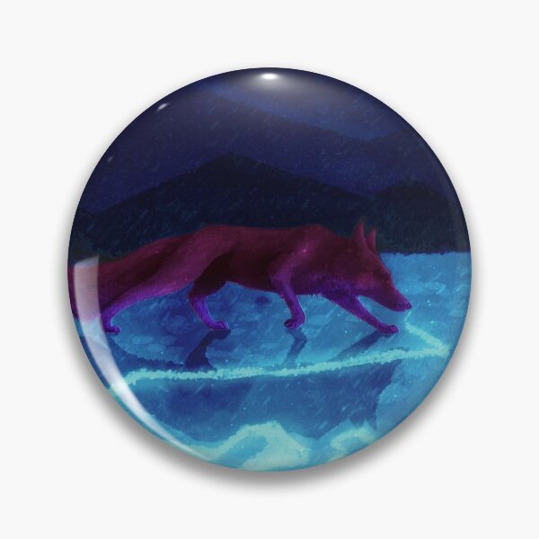 Item preview, Hunting Fox | Fox | Ice | Night | Hunt | ellyonart | Fantasy Fox designed and sold by ellyonart.