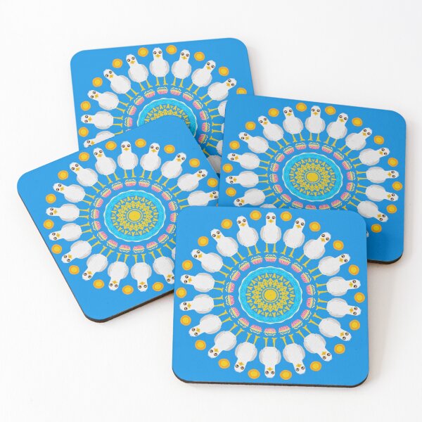 Item preview, Brighton Seagull Mandala Design designed and sold by MandalaZoo.