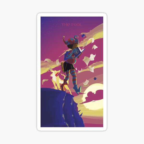 0(1): The Fool Sticker