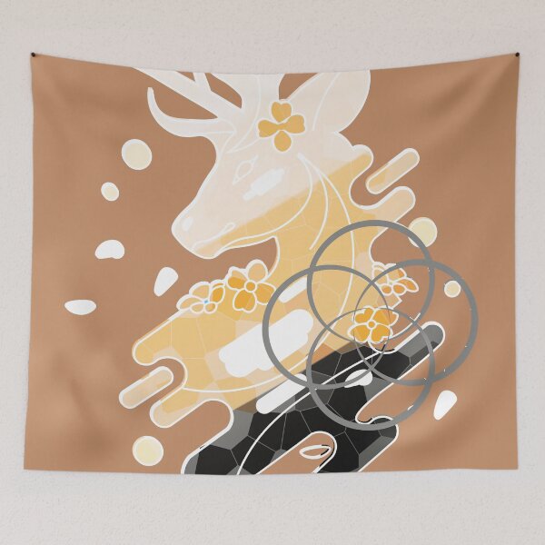 Item preview, Deer pride system, stained glass art designed and sold by IHHRaconte.