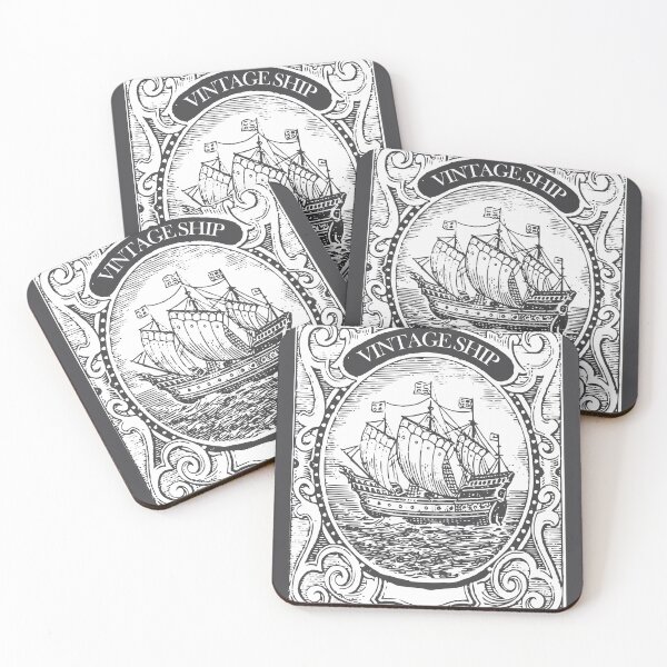 Item preview, VINTAGE SHIP designed and sold by hobakmacha.