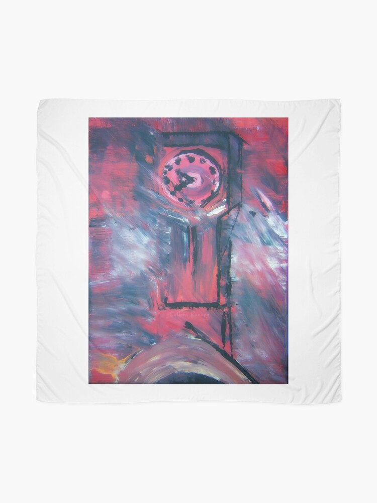 Alternate view of Clock Tower Scarf