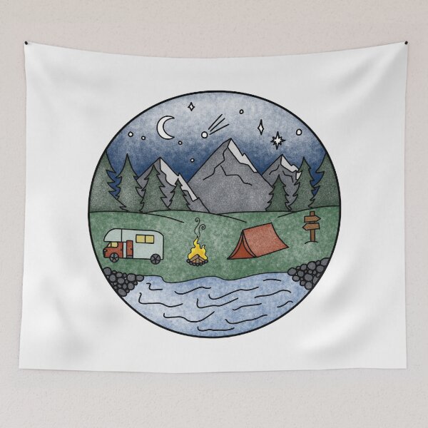 Item preview, Camp designed and sold by Sarahchanyeolli.