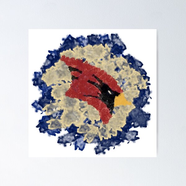 Item preview, Go Cardinals Watercolor designed and sold by TheBoyTeacher.