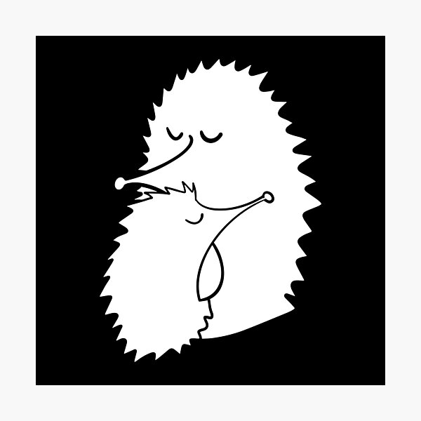 Item preview, Hedgehugs Love designed and sold by CamilleIllus.