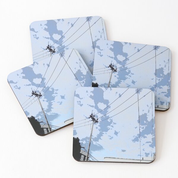 Item preview, Blue Sky and Utility Pole designed and sold by RioCariocaClub.