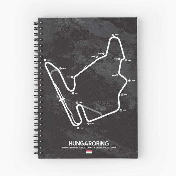 Item preview, Hungaroring Grand Prix Circuit designed and sold by Tracksters.