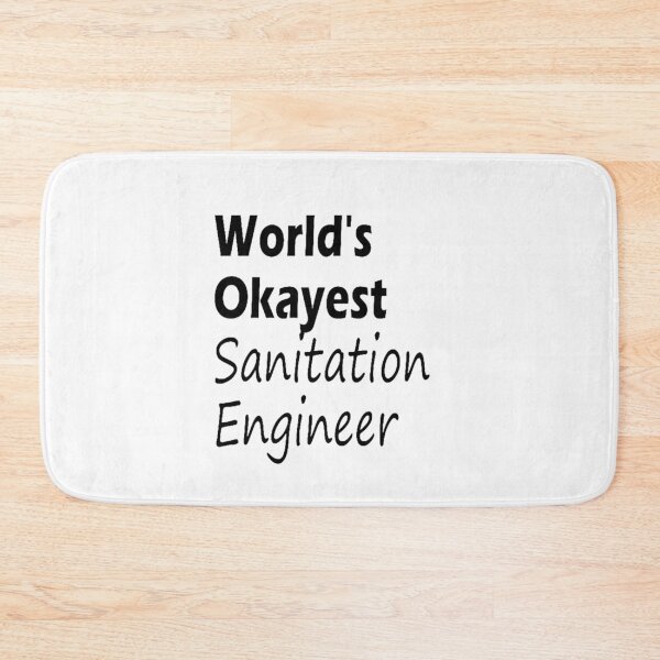 Item preview, world's okayest sanitation engineer designed and sold by Elijah5455.